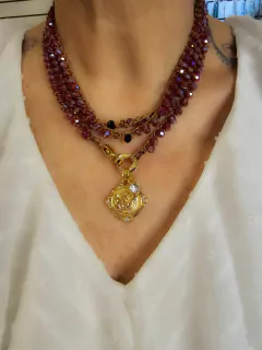 Colar Virgem 3 voltas