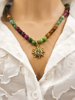 Curto Ágata Colorida Sol