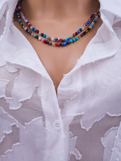 Colar Fininho Colorido - comprar online