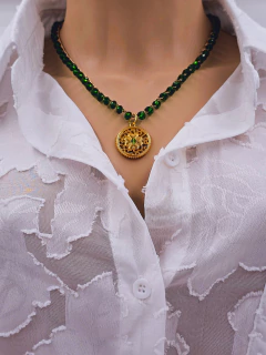 Colar Curto Trevo da Sorte