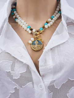 Colar Iemanjá Perolizada - comprar online
