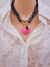 Colar Coração Pink - comprar online