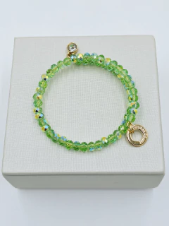 Pulseira Mola 1 volta Verde Água