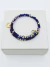 Pulseira Mola 1 volta Azul Noite