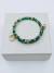 Pulseira Mola 1 volta Esmeralda