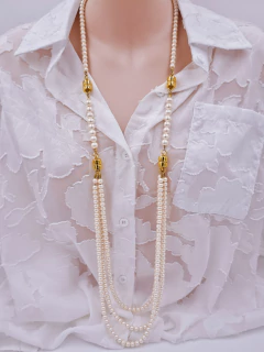 Colar 15 em 1 - Pérolas - comprar online
