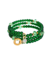 Bracelete Mola 3V Murano Verde - comprar online
