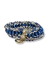 Bracelete Mola 3V Cristal Azul Metálico - comprar online