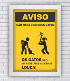 GATOS MANSOS E DONA LOUCA (Ref:AV194|V157) - comprar online
