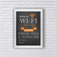 WI-FI E CERVEJA NÃO SE NEGA (Ref:AV025/V023/P068) - loja online
