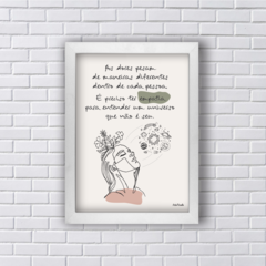 Quadro Decorativo Tenha Empatia