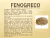 FENOGRECO MOLIDO - tienda online