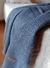Manta Oslo - Pie de Cama Nido Azul Acero - comprar online