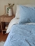 Pack Cubre Edredón Reversible AQUA + Manta y Fundas de almohadas - Indiga Deco Serrana