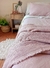 Pack Cubre Edredón Reversible ROSA VINTAGE + Manta y Fundas de almohadas - comprar online