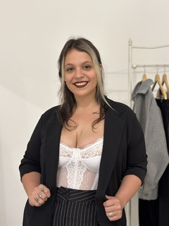 Blazer largo (BLAZER101) - Mariela Clothes