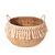 CESTO FIBRA NATURAL 35x40x24cm (folk)