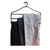 CABIDE P/ CALCAS TRIPLO 45CM (preto) - comprar online