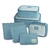 ORG DE MALAS 6 PCS [VIAGEM] (azul claro)