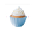 FORMINHA CUPCAKE 45UN (azul bebe)