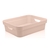 CAIXA CUBE P BAIXA 4,8L (rosa nude)