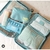 ORG DE MALAS 6 PCS [VIAGEM] (azul claro) - comprar online