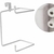 SUPORTE DUPLO DE PAPEL HIGIÊNICO P/ CX ACOPLADA (branco) - comprar online