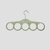 CABIDE DE VELUDO P/ ACESSORIOS (bege) - comprar online
