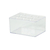 CAIXA ORGANIZADORA COM TAMPA BISOTE 14X10X7 CM