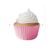 FORMINHA CUPCAKE 45UN (rosa bebe)