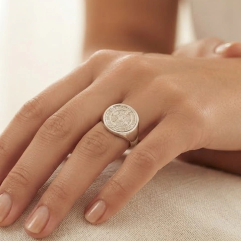 Anillo Sello San Benito