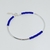 Pulsera con Piedritas Azules - comprar online