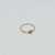 Anillo Rose con Corazón con Piedras