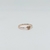 Anillo Rose con Corazón con Piedras