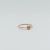 Anillo Rose con Corazón con Piedras