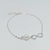 Pulsera con Dije Infinito y Perla Plata 925