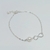 Pulsera con Dije Infinito y Perla Plata 925