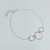 Pulsera con Dijes Circulos Plata 925 
