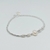 Pulsera Bolitas y Perla Plata 925