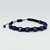 Pulsera Ajustable de Hilo con Piedras Azules 