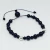 Pulsera Ajustable Bolitas de Piedra y Plata 925