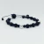 Pulsera Ajustable Bolitas de Piedra y Plata 925