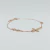 Pulsera Rose con Dije Cruz plata 925