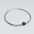 Pulsera Full Plata con Dije Ojito Griego Negro plata 925