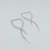 Aros Argolla Colgante Madrid 18x55 mm plata 925