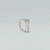 Anillo Inicial Calada Personalizado plata 925