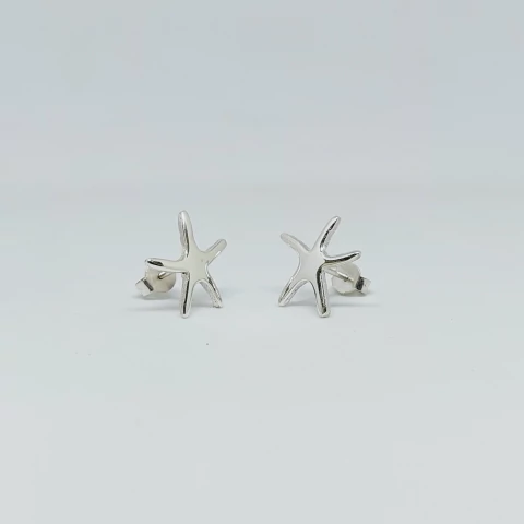 Aros Estrella 15mm plata 925