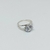 Anillo con Piedra Cristal plata 925