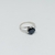 Anillo con Piedra Cristal plata 925