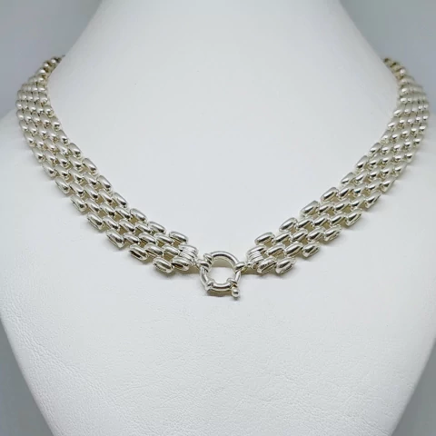 Cadena Panther Gruesa Cierre Marinero